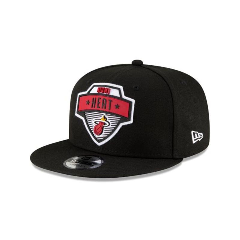 NBA Miami Heat Tip Off Edition 9Fifty Snapback (KEA2085) - Black New Era Caps